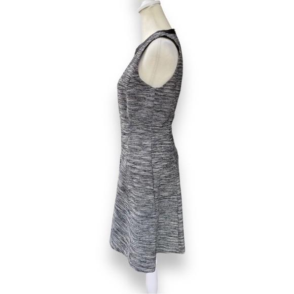 Madewell The Anywhere Black and White Tweed Mini Dress Size 2 - Picture 8 of 16